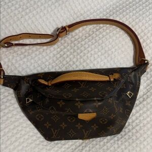 Louis Vuitton Dark Brown Monogram Crossbody Bag